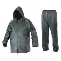 KOMPLET DEŽNI ZELEN (JAKNA+HLAČE) 2XL LAHTI L4140205