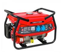 GENERATOR BENCINSKI 2000W, 2X230V, 12V BREZ KOLES163 CM3, 1 X 12V,  15 L BENCINA TRYTON TOG2000