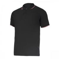 MAJICA POLO ČRNA 190G/M2 