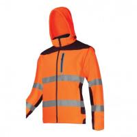 JAKNA ODSEVNA SOFTSHELL ORANŽNA XL LAHTI L4092204