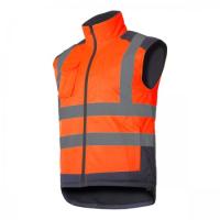 BREZROKAVNIK ODSEVNI OBOJESTRANSKI ORANŽEN 2XL LAHTI L4131405