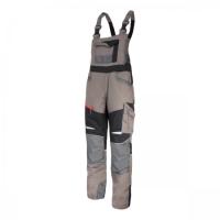 HLAČE Z NARAMNICAMI KAKI-ČRNA FLEKSIBILNA 3XL LAHTI L4060906