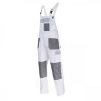 HLAČE Z NARAMNICAMI BELO-SIVE 2XL(56) LAHTI L4061256