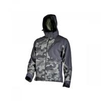 SOFTSHELL JAKNA,  ZELENO-ČRNA KAMUFLAŽA 