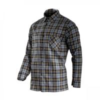 MAJICA S FLANNELOM SIVA, 170G / M2, 