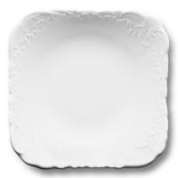 Cmielow, Rococo, skleda za solato, 24cm, bela, 1 kos