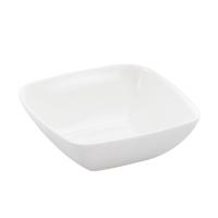 WACA Kvadratna skleda 1,5l / 21xh8cm / bela / melamin