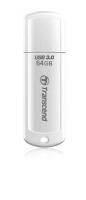 Transcend USB DISK 64GB JF 730, 3.1, bel, s pokrovčkom