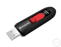 Transcend USB DISK 16GB JF 590, 2.0, črn, drsni priključek