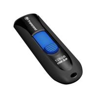 Transcend USB DISK 128GB JF 790, 3.1, črn, drsni priključek