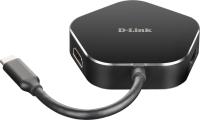 D-Link  4-v-1 razdelilnik USB-C HDMI in napajanje
