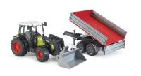 BRUDER CLASS NECTIS 267F TRAKTOR S PRIKOLICO L=335/325mm