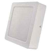 LED vgradno svetilo RUBIC, kvadratno, belo, 24W, nevtralno bela