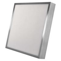 LED svetilo nadometno NEXXO, kvadratno, srebrno, 28,5W, nastavljiva CCT