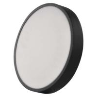 LED svetilo nadometno NEXXO, okroglo, črno, 28,5W, nastavljiva CCT