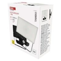 LED reflektor TAMBO s senzorjem gibanja, 30 W, 3000 lm, črn